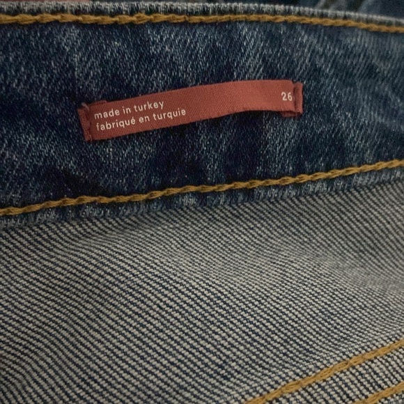 ANTHROPOLOGIE PILCRO SLIM BOYFRIEND JEANS SZ 26 - Picture 4 of 7